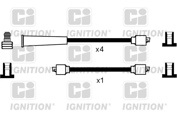 QUINTON HAZELL Комплект проводов зажигания XC1117